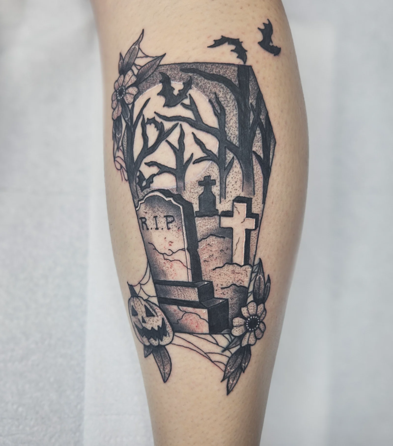 Tatouage réalisé par La Spooky Ink, photo 3