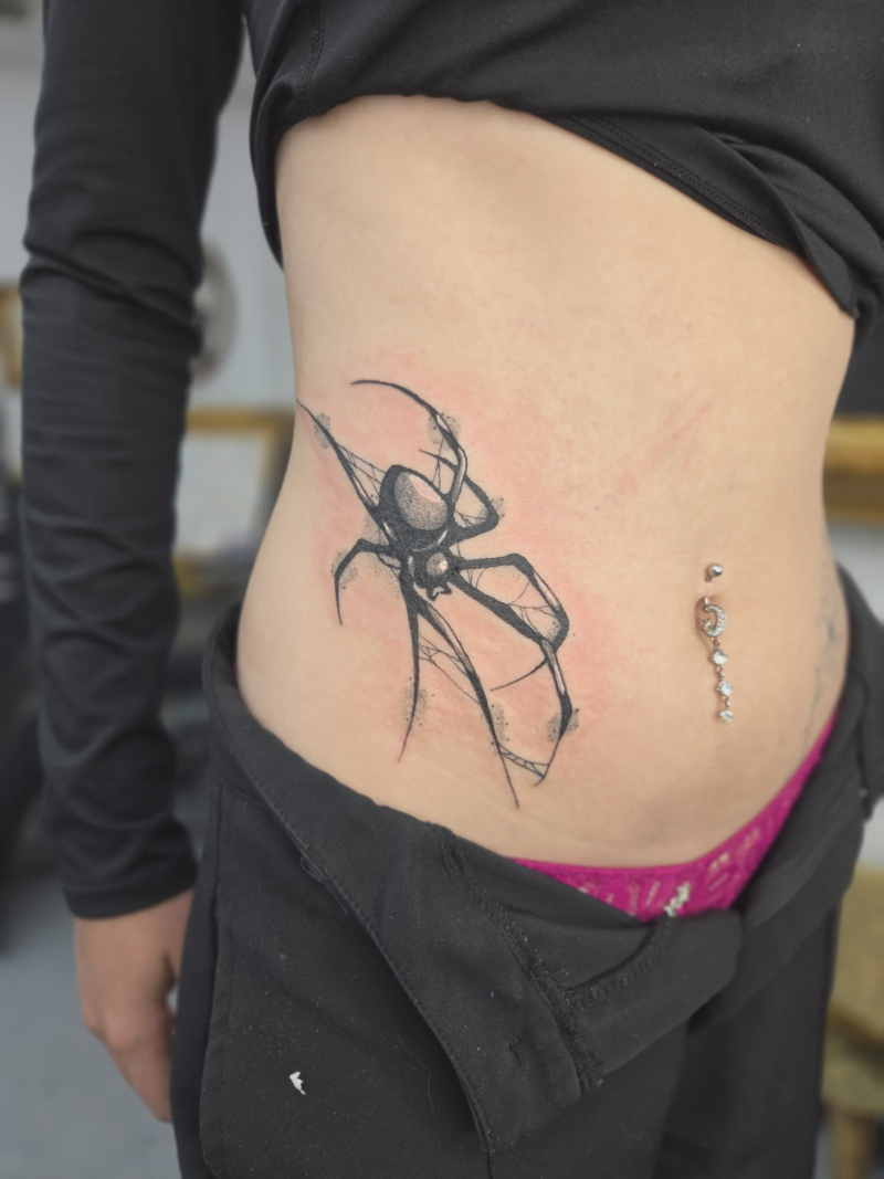 Tatouage réalisé par La Spooky Ink, photo 1