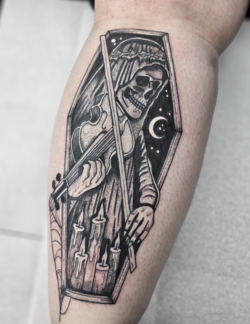 Tatouage réalisé par La Spooky Ink, photo 2