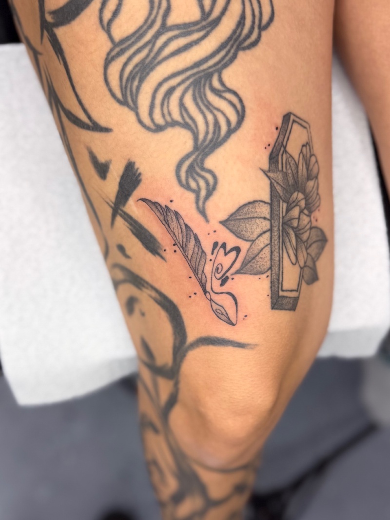 Tatouage réalisé par Sabisbloomink, photo 2