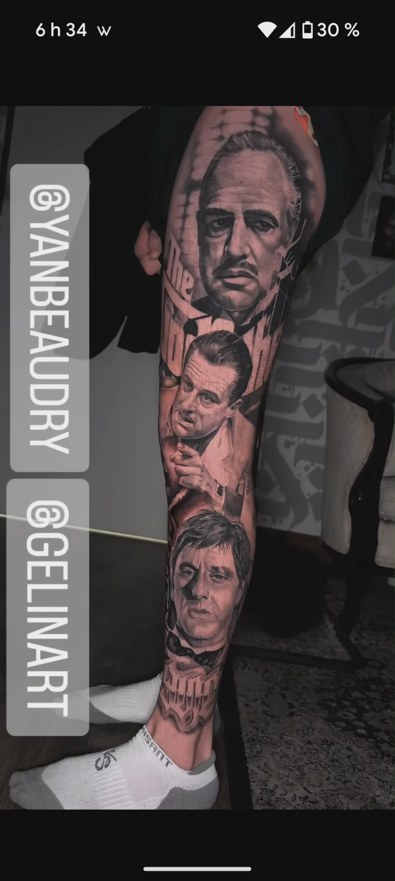 Tatouage réalisé par GELINART, photo 9