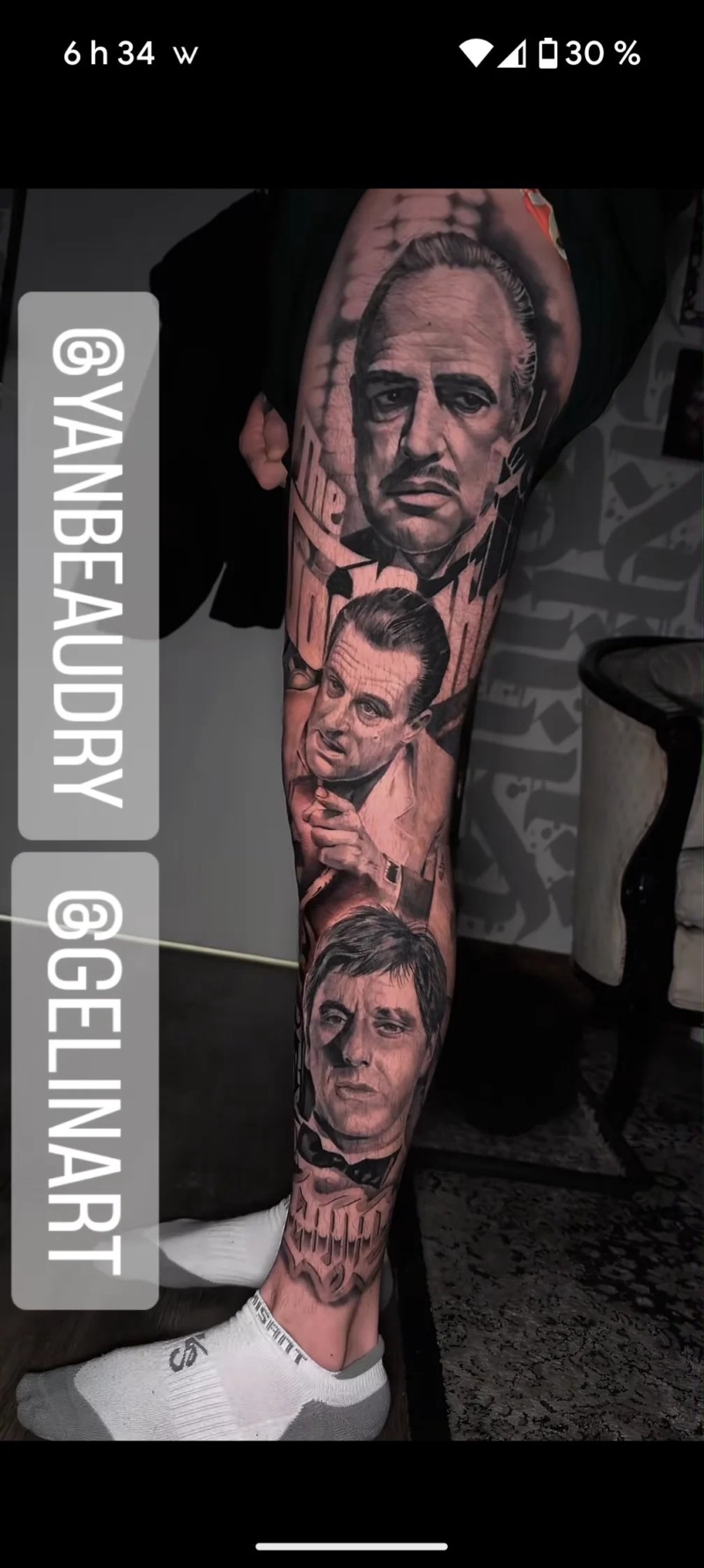 Tatouage réalisé par GELINART, photo 9