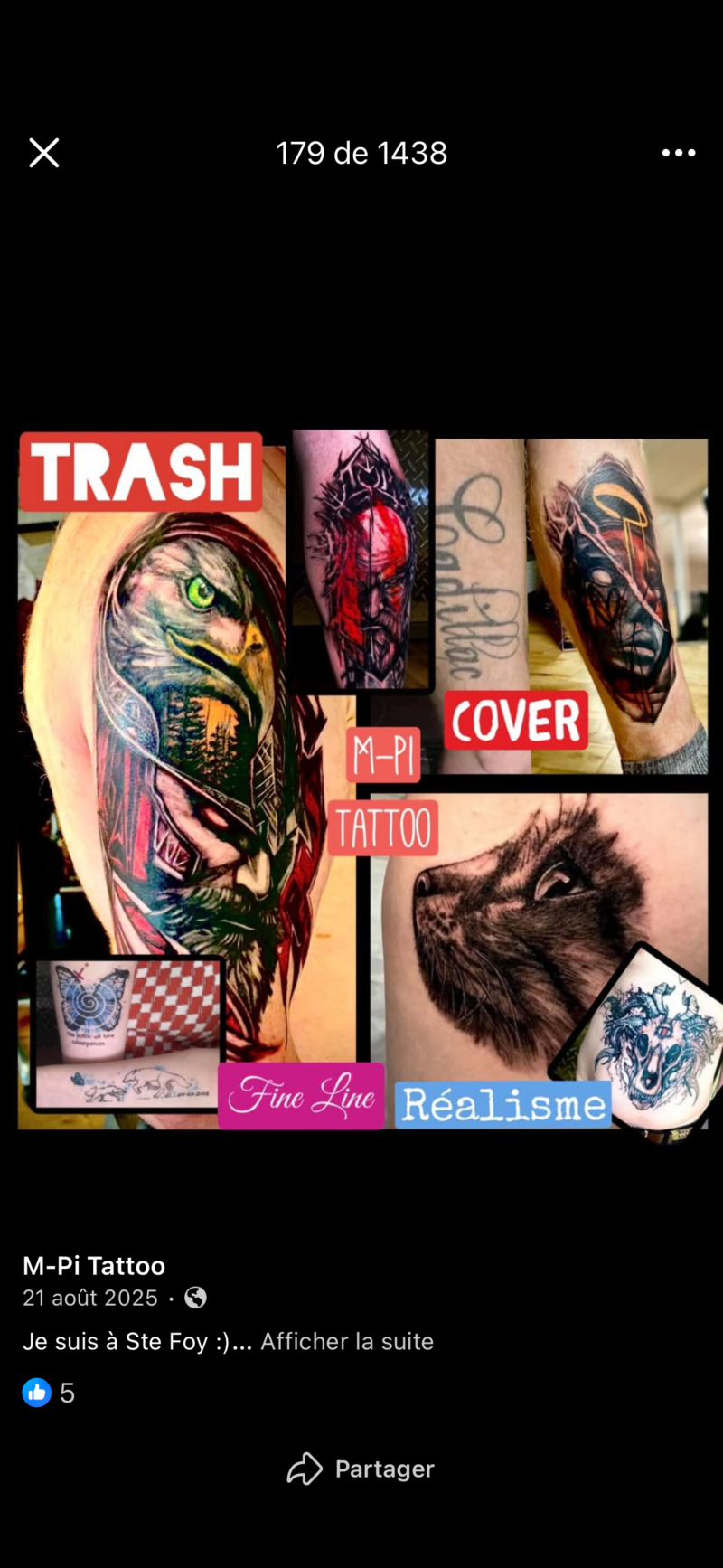 Tatouage réalisé par MPi, photo 1