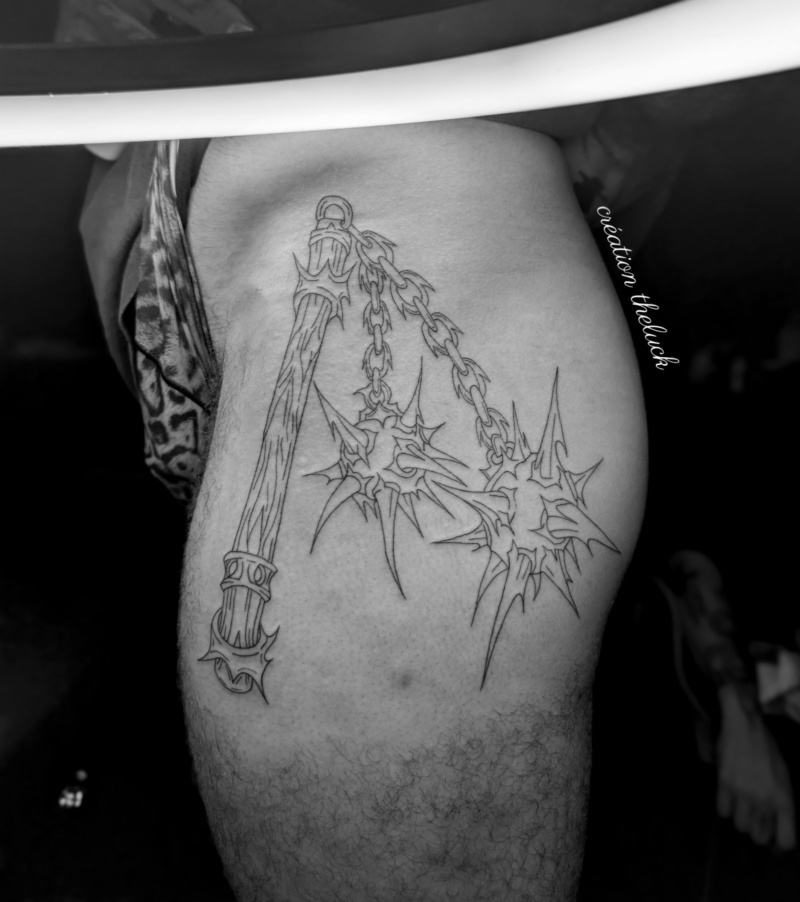 Tatouage réalisé par Création Theluck, photo 3