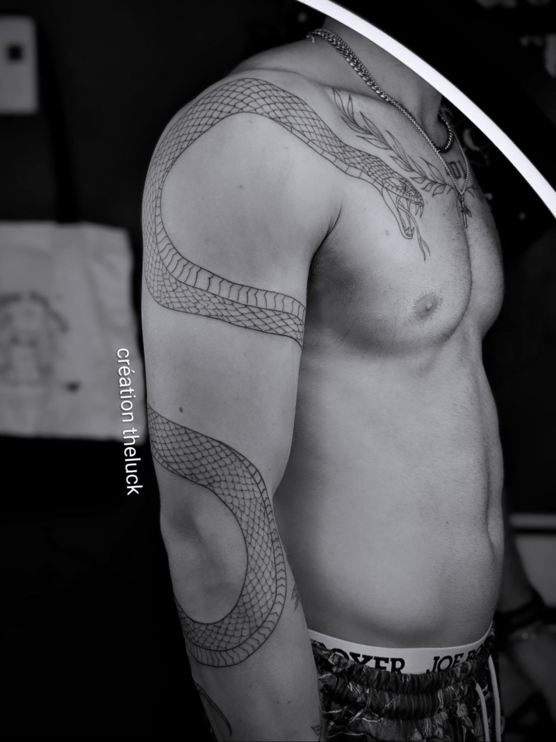 Tatouage réalisé par Création Theluck, photo 8