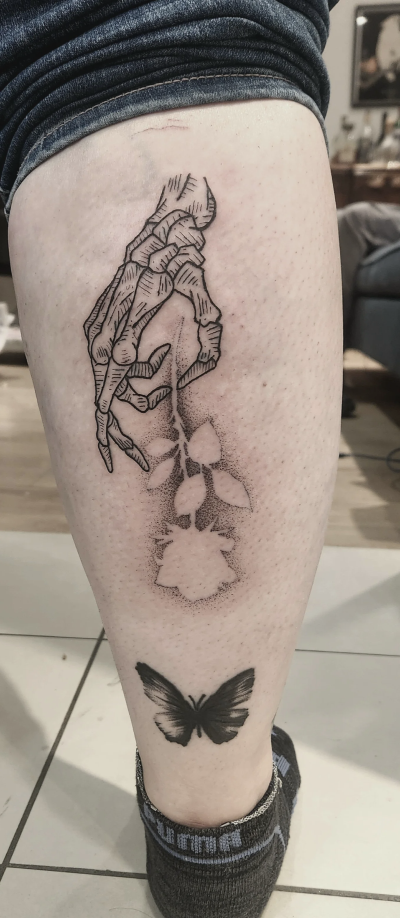 Tatouage réalisé par Les Sorcelleries d'Emilie, photo 2
