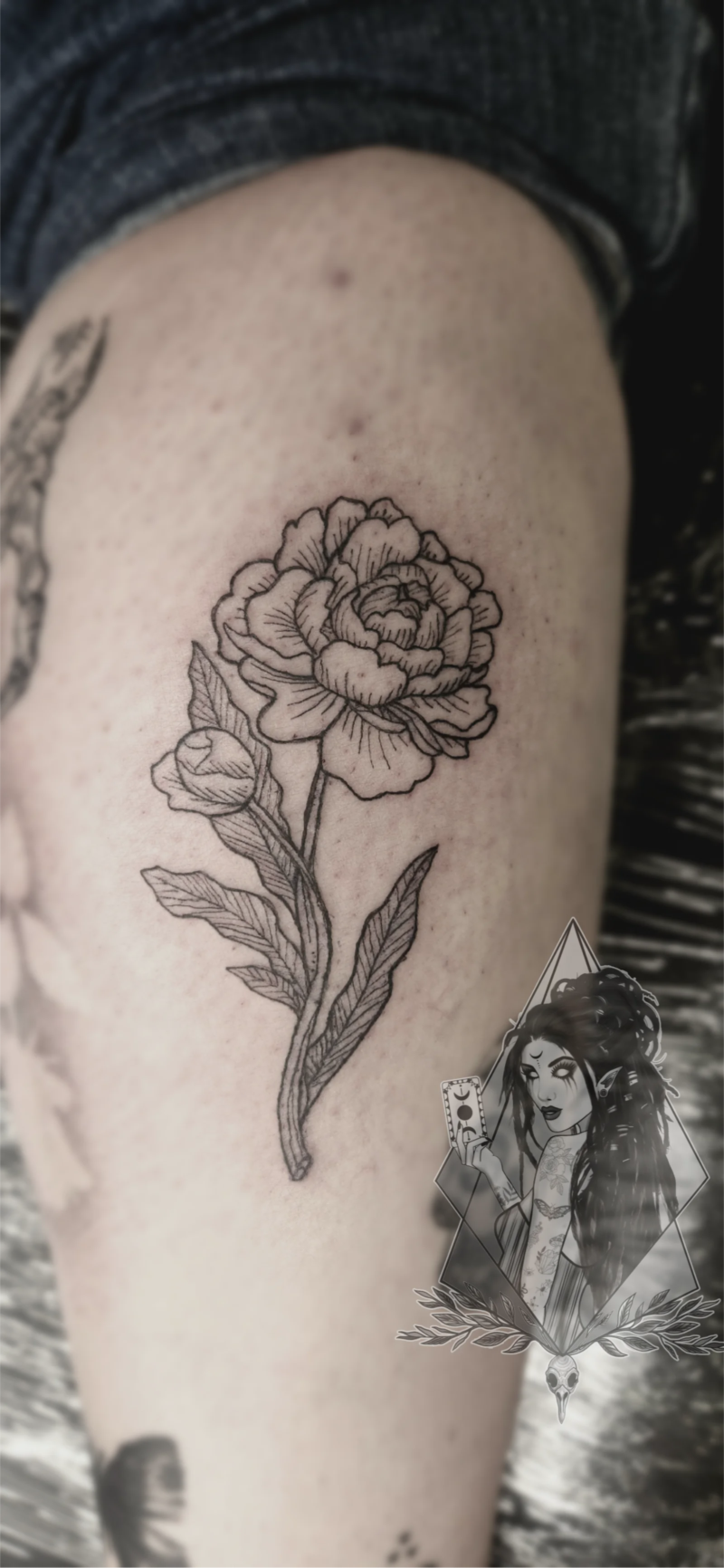 Tatouage réalisé par Les Sorcelleries d'Emilie, photo 1