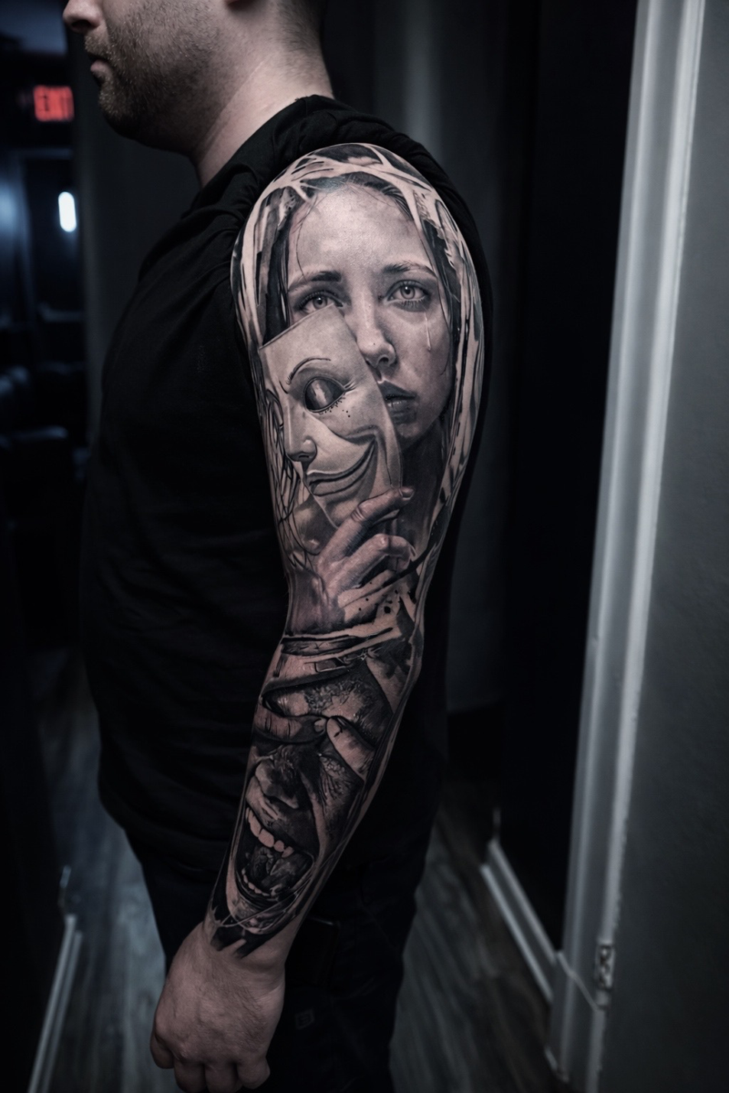 Tatouage réalisé par Gio Art, photo 2