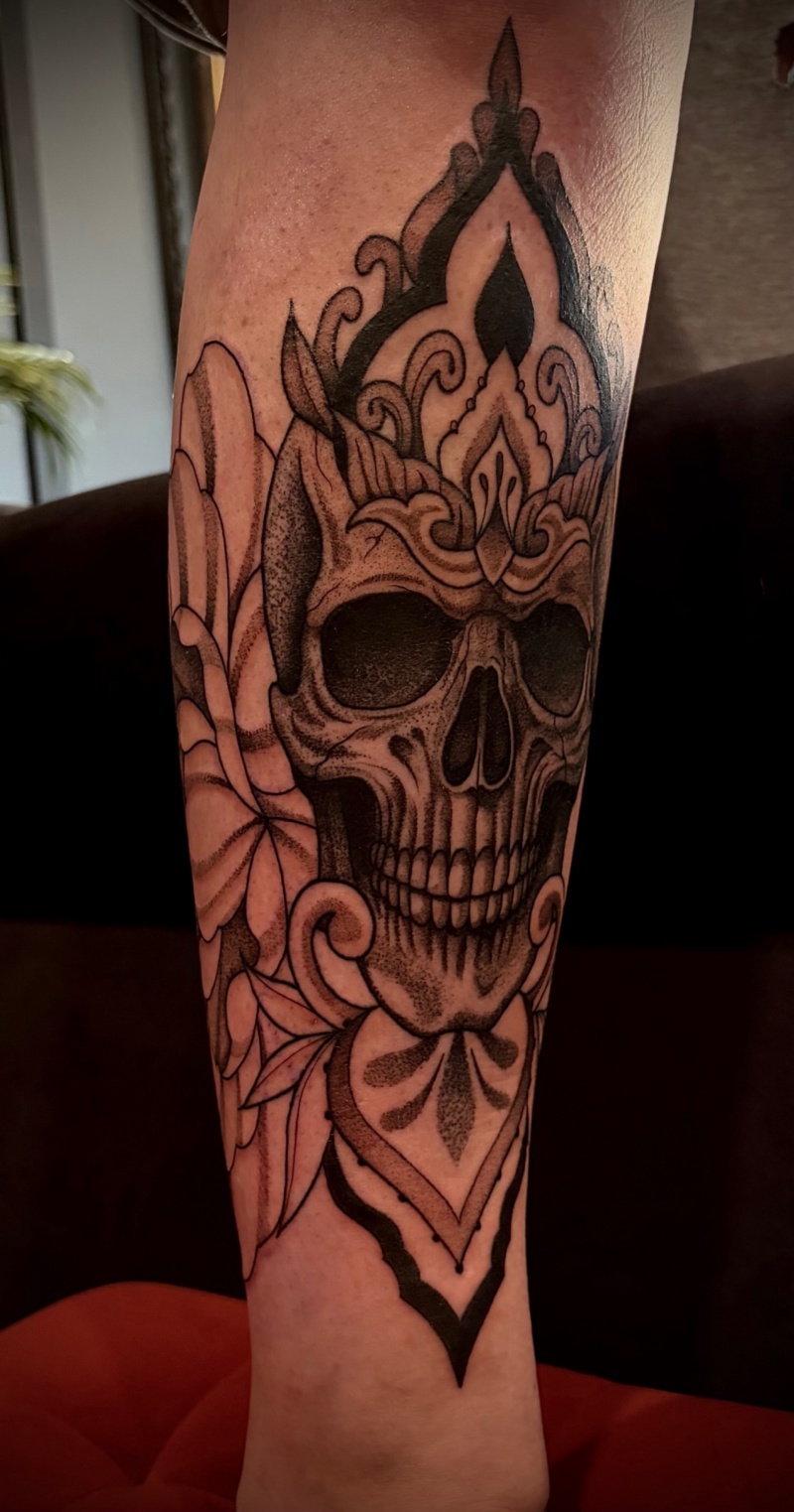 Tatouage réalisé par Gabrielle Souligny, photo 2