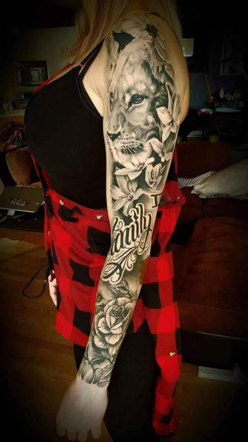 Tatouage réalisé par Le loup blanc, photo 2