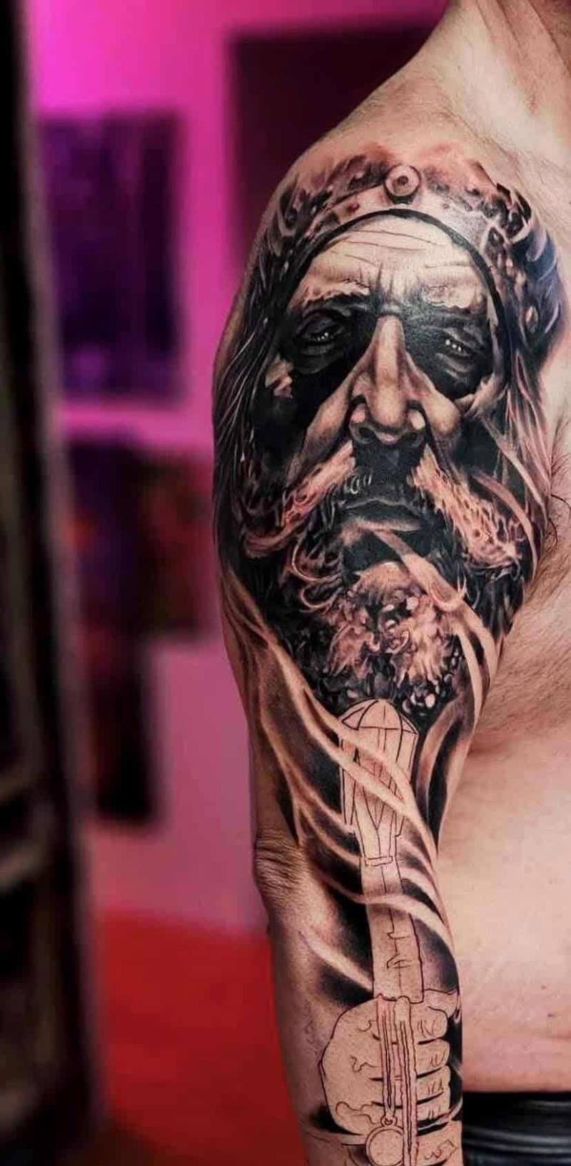 Tatouage réalisé par Le loup blanc, photo 4