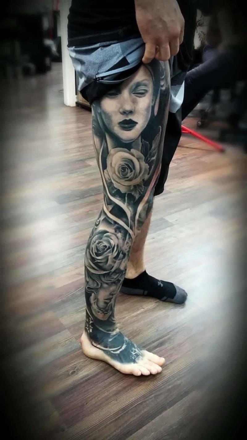 Tatouage réalisé par Le loup blanc, photo 6