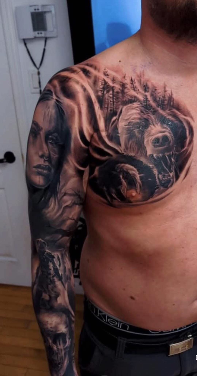 Tatouage réalisé par Le loup blanc, photo 9