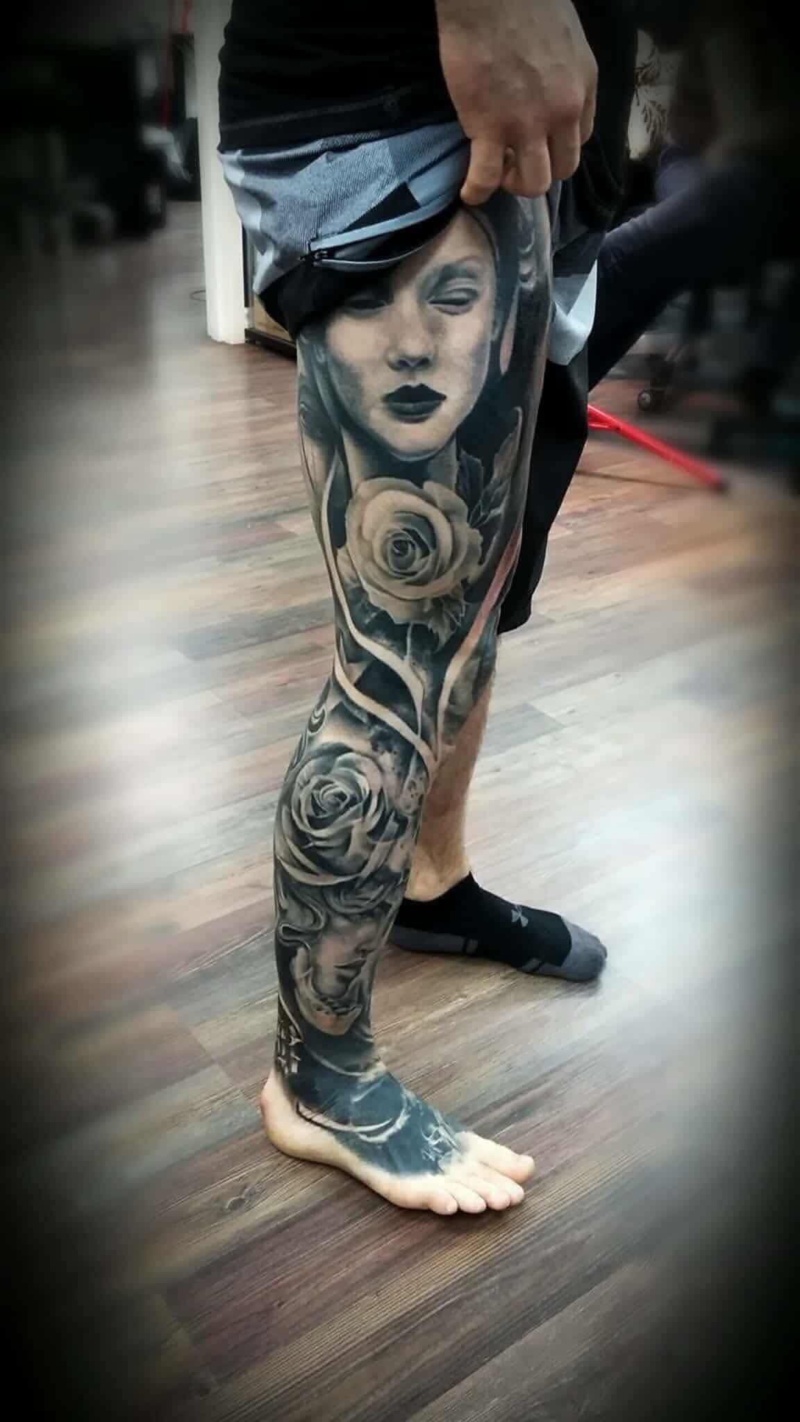 Tatouage réalisé par Le loup blanc, photo 6
