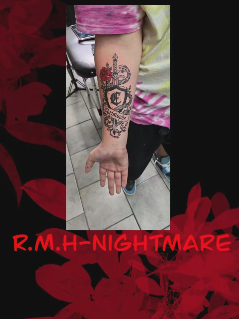 Tatouage réalisé par Rosalie M-H, photo 3