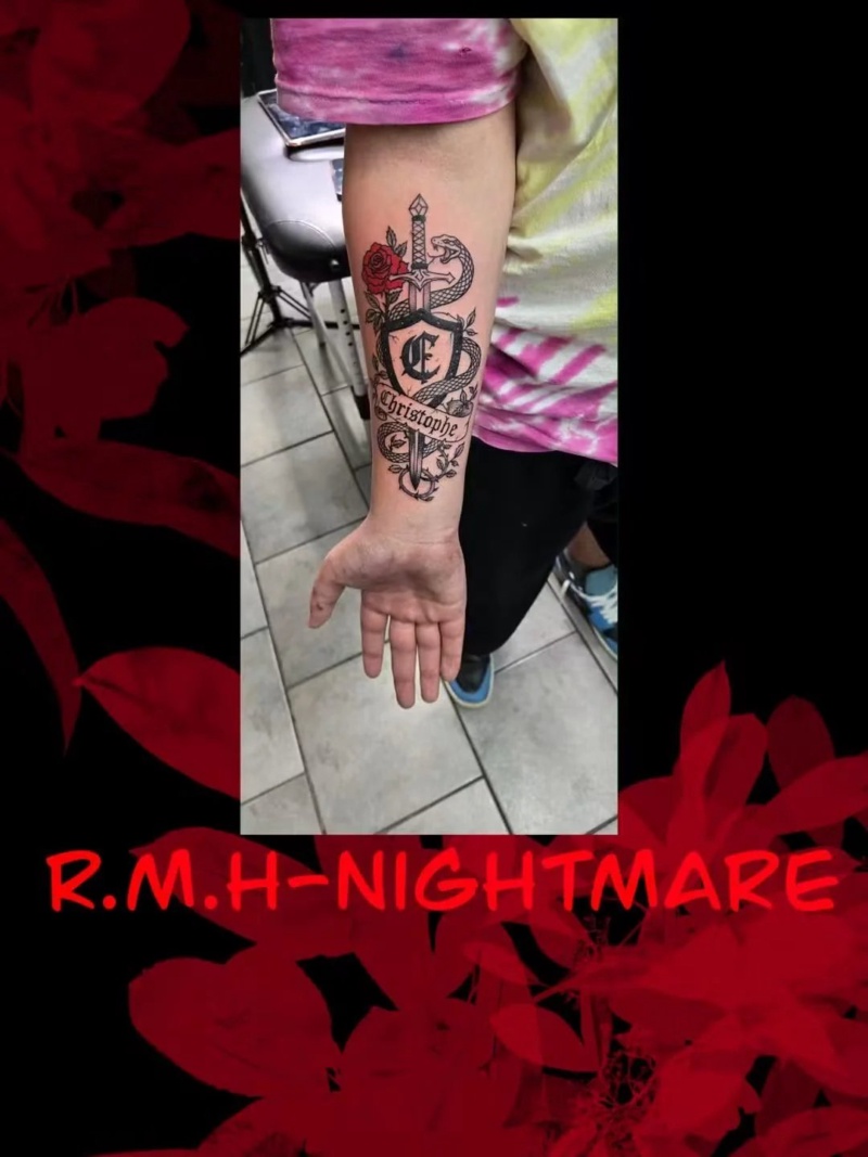 Tatouage réalisé par Rosalie M-H, photo 3