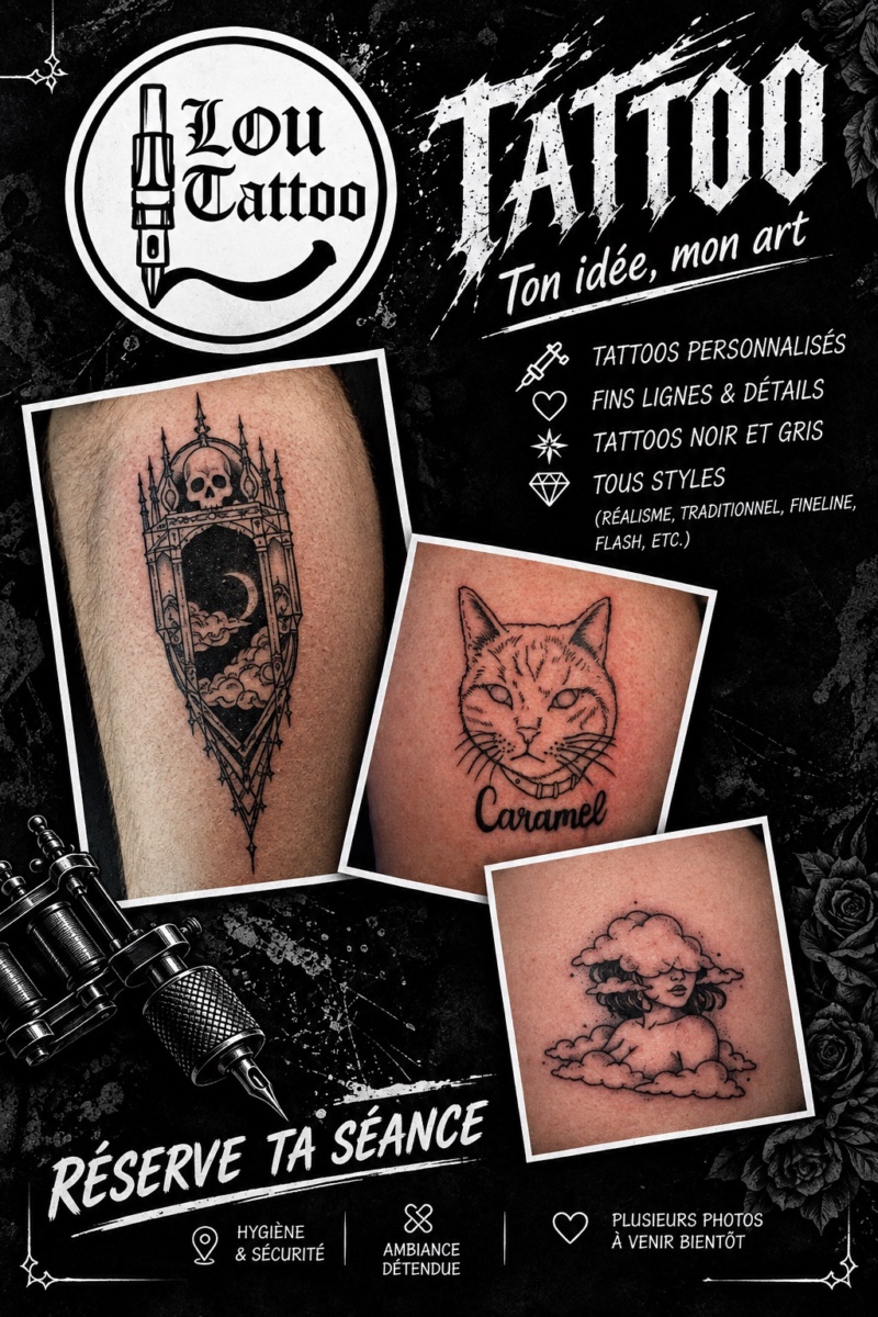 Tatouage réalisé par Lou, photo 1