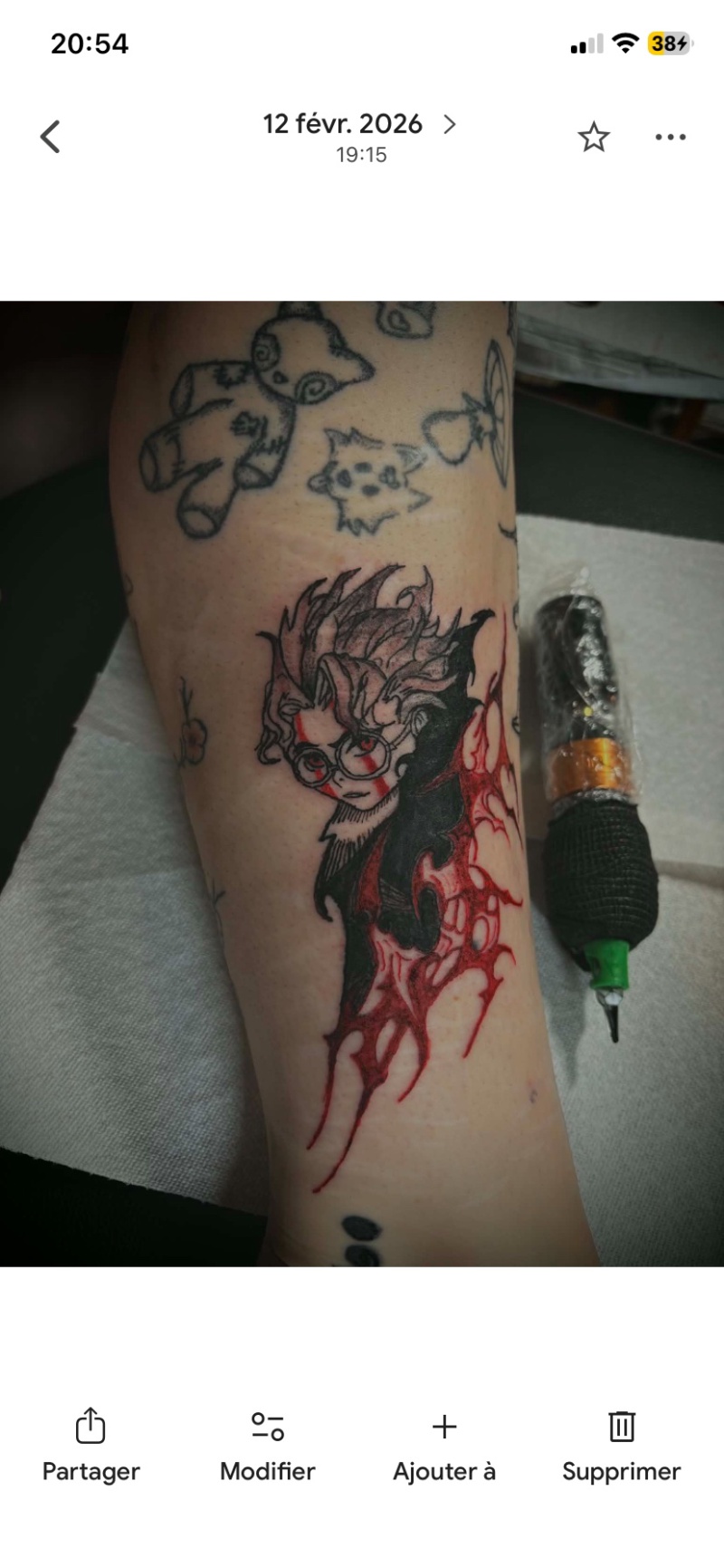 Tatouage réalisé par Lou, photo 2
