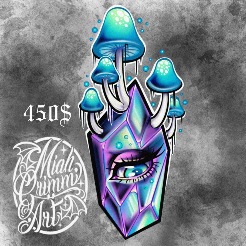Flash de Miah Grimm à 450 $, dessin 6
