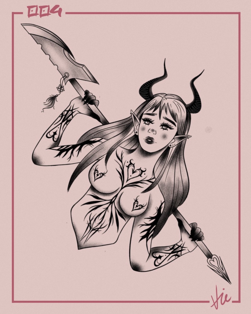 Flash de Flavie à 600 $, dessin 1