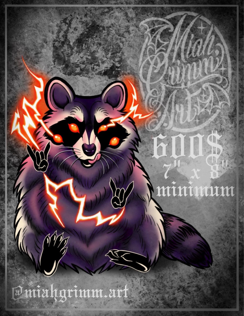 Flash de Miah Grimm à 600 $, dessin 3