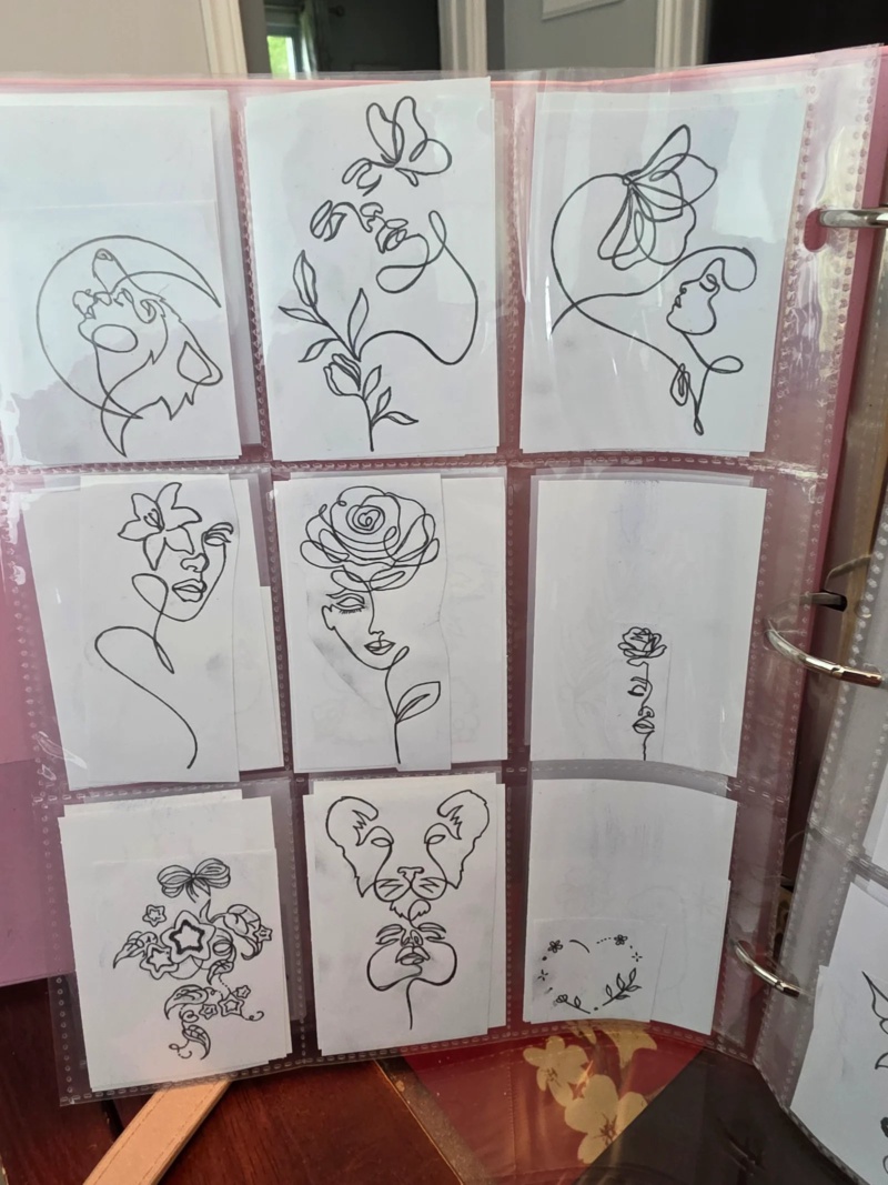 Flash de Carole proulx à 80 $, dessin 1
