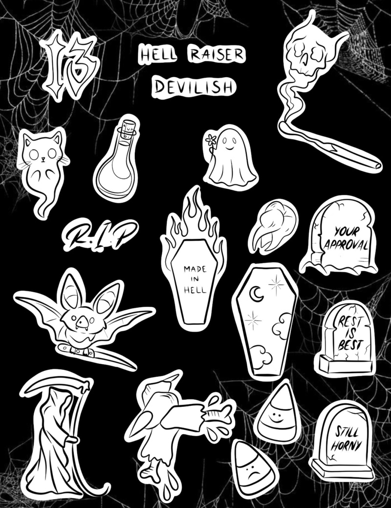 Flash by La Spooky Ink for $100, design 1