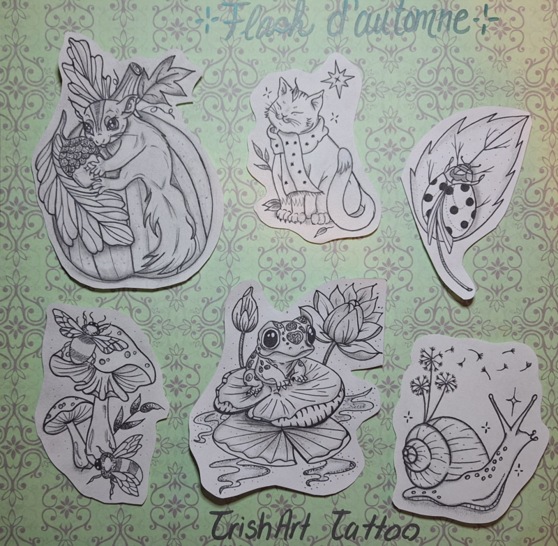 Flash de TrishArt tattoo à 250 $, dessin 3