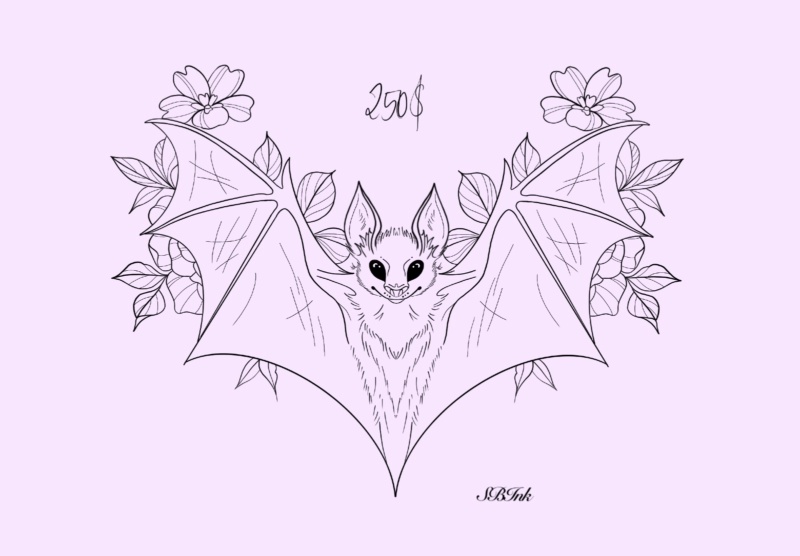 Flash de Sabisbloomink à 250 $, dessin 2