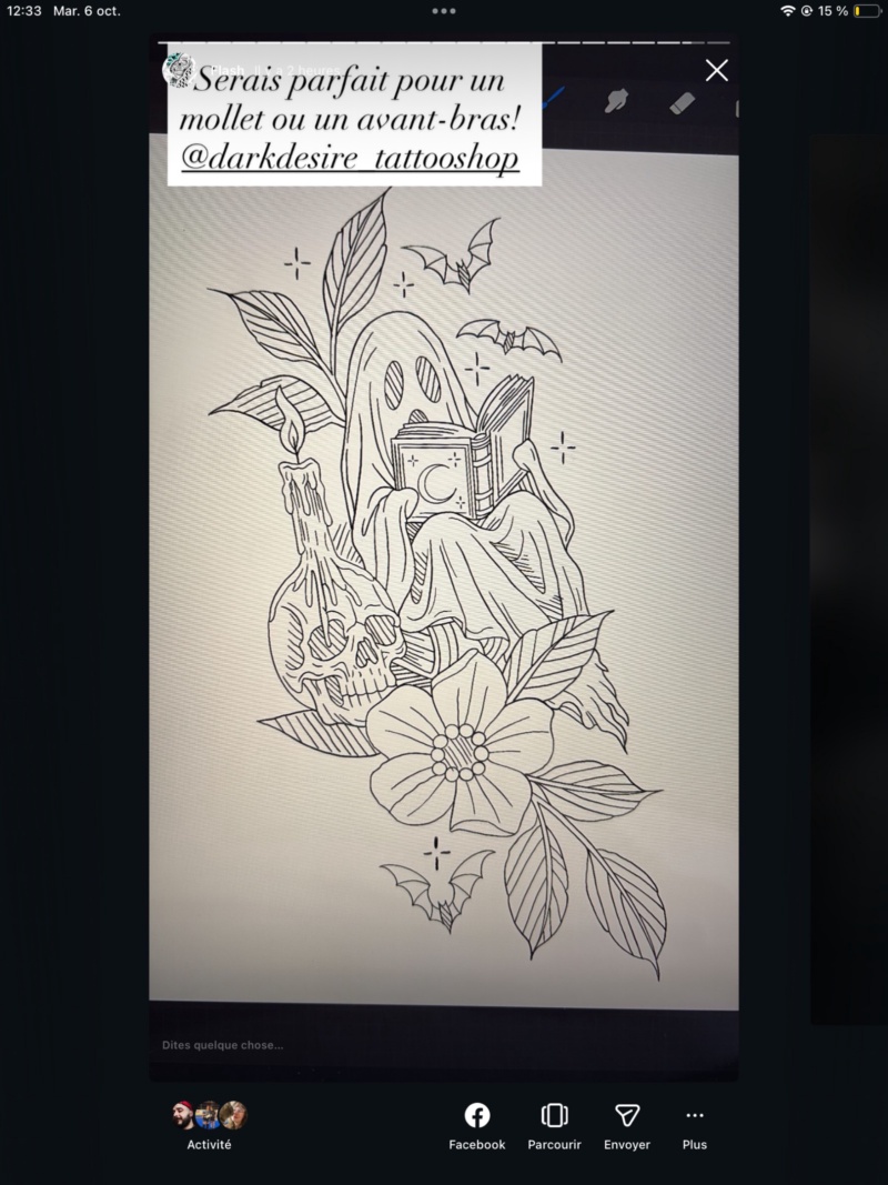 Flash de Melanie turcotte-gasse à 400 $, dessin 2